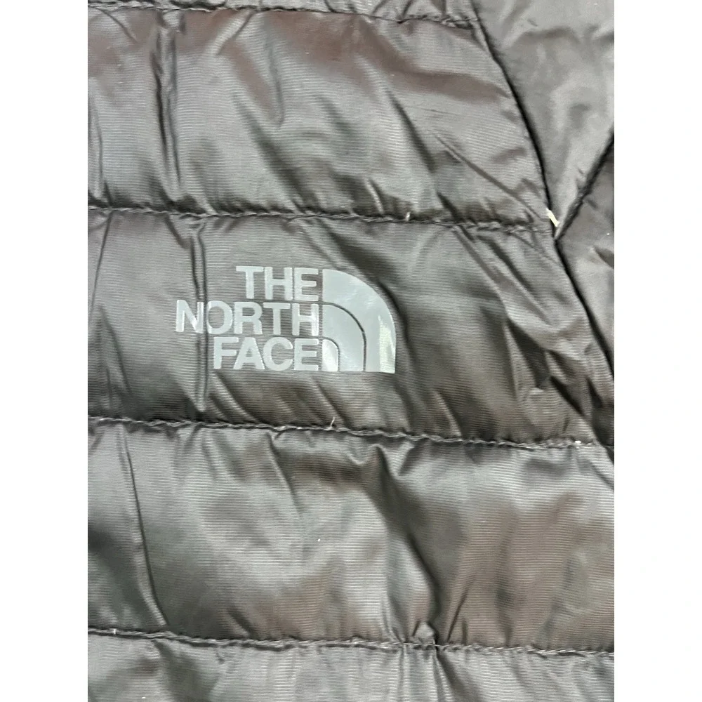 The North Face Jacket‎ Mens Medium Black Puffer Goose Down Santiago Insulated